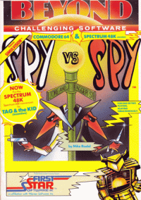 Spy vs Spy ZX Spectrum US box art
